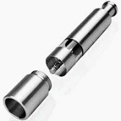 Stainless Steel Thumb Press Salt And Pepper Grinder
