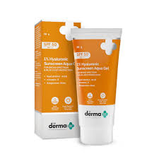 The Derma Co Hyaluronic Sunscreen Aqua Gel 80 G