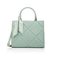 Lavie Luxe Womens Quare Large Satchel Bag Sky Blue Colour Ean No 8903606549701