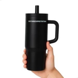 710Ml Stainless Steel Vacuum Insulated Cup Leak Proof Hot And Cold Tumbler Black