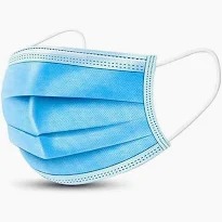 Disposable 3 Ply Mask With Softest Ear Loops Pack Of 100