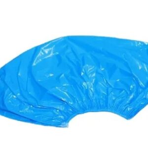 Blue Plastic Disposable Bouffant Cap Pack Of 100