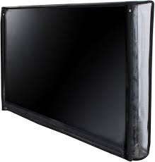 Rajjo Tr Printed Pvr Tv Cover For All Models Led Black