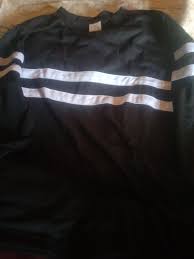 Black Farbot Men Cotton Blend Regular T Shirts Size M