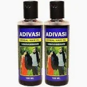 Adivasi Herbal Hair Oil 100Ml Pack Of 2