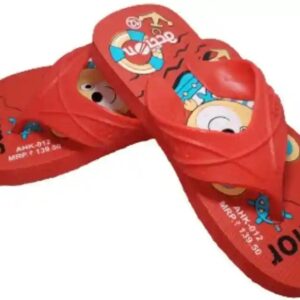 Red Sliper For Boys Size 10