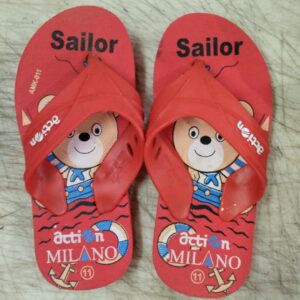 Red Boys Slip Size 11