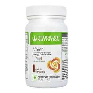 Herbalife Afresh Energy Drink Mix Elaichi Flavor 50Gm