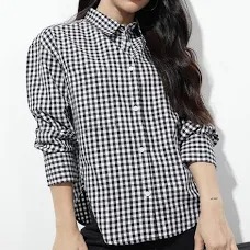 Black And White Shirt For Women Size S