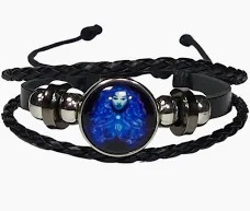 Zodiac Bracelet Black