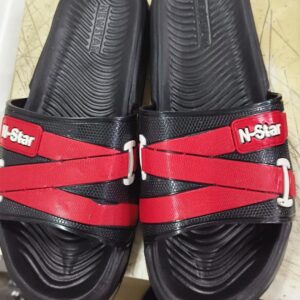 N Star Light Casual Flip Flops Chappal Boys Slippers Slides Men Red Black 7
