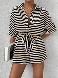 Savana Belted Playsuit For Women Size L