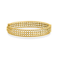 Golden Color Bangle Pair For Women