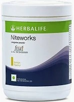 Herbalife Nutrition Niteworks Powder In Lemon Flavour In 300 Gm