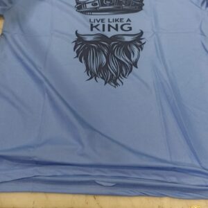 Men T Shirt Sky Colour Size L