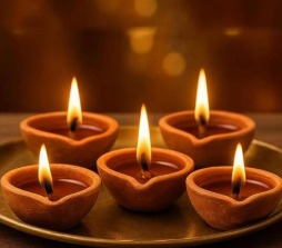 Eco Friendly Mitti Diya Set Of 6