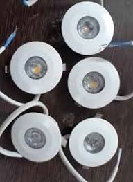 2 Watts Led Warm White Slim Panel Light Pack Of 5