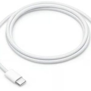 Apple 1 Mtr 60W Usbc Charge Cable With Woven Design White Colour