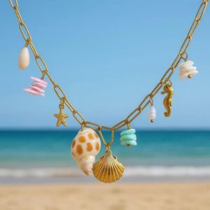 Barbados Beachy Charm Necklace