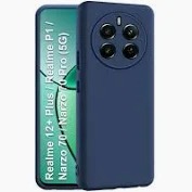 Back Cover For Realme 12 Pro 5G Blue Colour