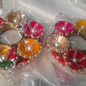 Tea Light Candle Holder For Diwali Decoration Tea Light Holder For Home Decor Set Of 2