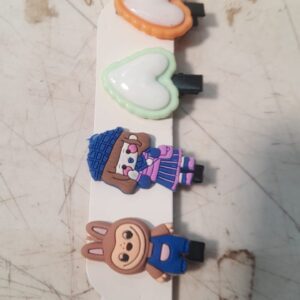 Baby Girls Hair Pins Multicolour 4 Pcs