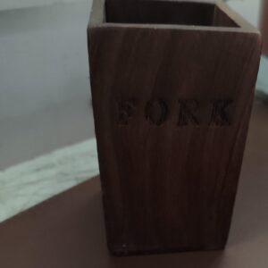 Wooden Pen Holder.