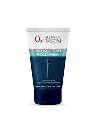 O3 Plus Alpha Men Acno D Tan Face Wash 100G