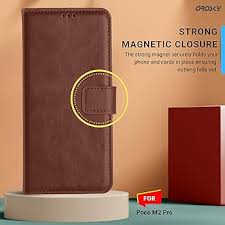 Poco M2 5G Phone Cover Brown Colour