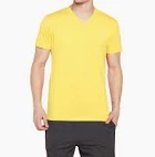 Yellow Colour T Shirt Size M For Mens
