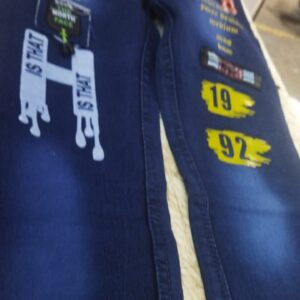 Blue Colour Denim Jeans Size 12 To 13 Year For Kids