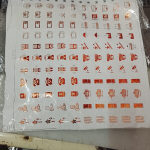 Sticker For Electronic Switches Board Set Of 300 Stickers