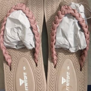 Women Slipper Peach Color Size 6