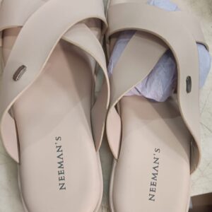 Neemans The Minimals Cross Strap Casual Sandals Ible Sandals Pu Double Strap Tpr Outsole