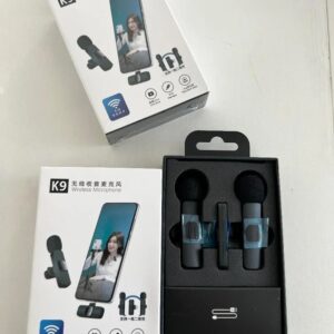 K9 Wireless Microphone Black Modern