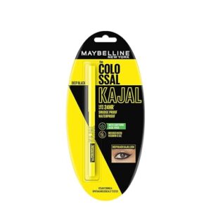 Maybelline New York Intense Colour Colossal Kajal Black Matte Finish 0 . 35Gm