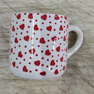 Heart Cup Tea Cup And Coffee Mug Tea Cup Set Of 5