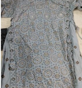 Women Kurti Color Blue Light Size L