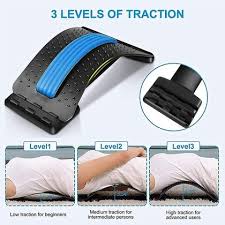 Black Color Plastic Magic Back Support For Back Pain