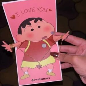 Jewelsmart Shinchan Card Women Locket