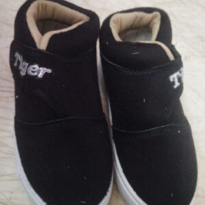 Black Color Kids Boys Shoes Size 9