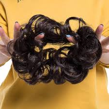 Artificial Hair Rubber Band Bun