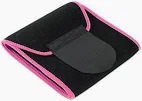 Unisex Black And Pink Sweat Belt