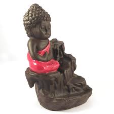 Smoke Buddha Idol Fountain For Home Decor