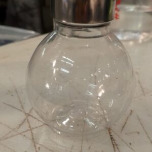 Plastic Transparent Storage Containers Round Shape Pack Of 8