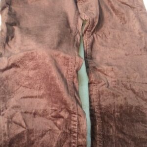 Brown Velvet Jeans Women Size 34