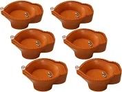 Water Sensor Diya For Home Decor Pack Of 6
