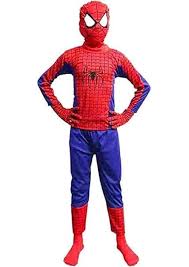 Red And Blue Color Kids Boys Spiderman Dress Size 2 Y