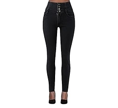 Black Color Women Simple Jeans Size 28