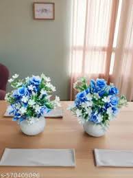 Artificial Flower Plant For Home Decor Pack Of 2